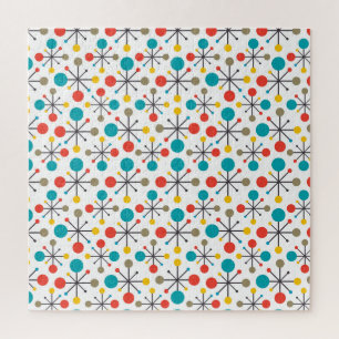 Puzzle MiSiècle Moderne Vintage Art Abstrait
