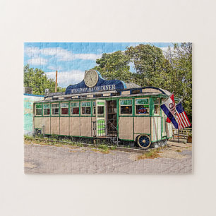Puzzle Miss Port Henry Diner, Port Henry, New York
