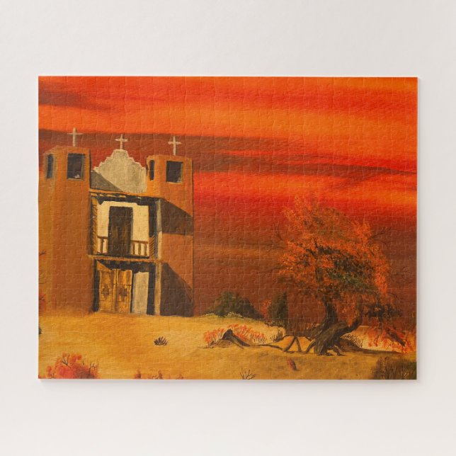 Puzzle Mission dans le désert, par Gary Poling (Horizontal)