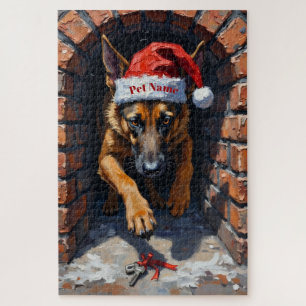 Puzzle Mission de Récupération de Cheminée Chien de Malin