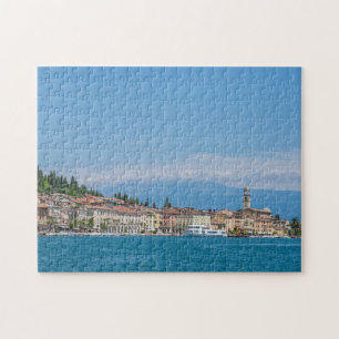 Puzzle mit Blick auf den Gardasee