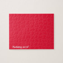 Puzzle mit fester Farbe als Frustrationsgerüst