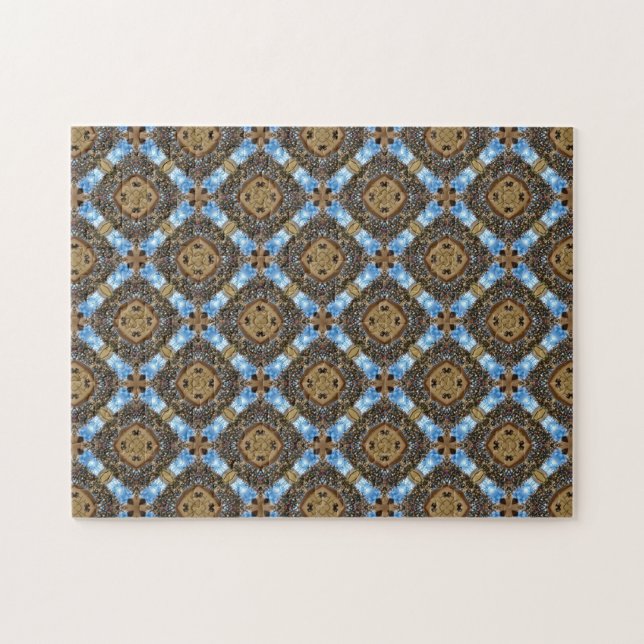 Puzzle mit kreativen Mustern (Horizontal)