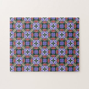 Puzzle mit kreativen Mustern