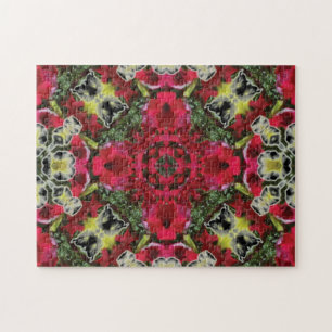 Puzzle mit kreativen Mustern