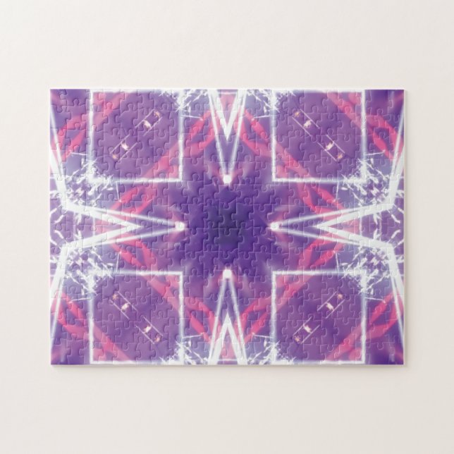 Puzzle mit kreativen Mustern (Horizontal)