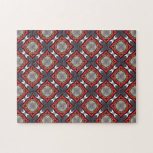 Puzzle mit kreativen Mustern