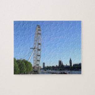 Puzzle mit London Eye Ferris Wheel