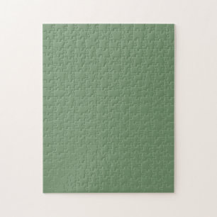 Puzzle mit Pastell-Sage-Grün-Hintergrund