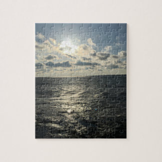 Puzzle mit Seeblick