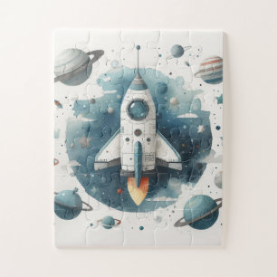 Puzzle mit Spaceship