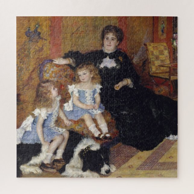 Puzzle Mme Charpentier par Renoir Impressionist Painting (Vertical)