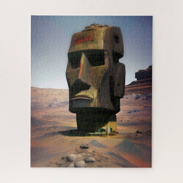 Puzzle Moai de Mars Wombott Collector (Vertical)