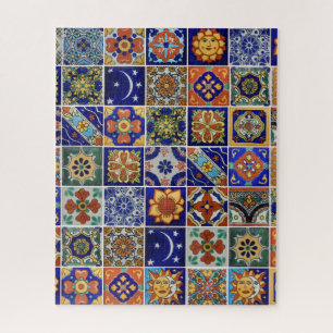 Puzzle Modèle mexicain de l'énigme des mosaïques ou UT