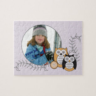 Puzzle moderne de photo de hiboux