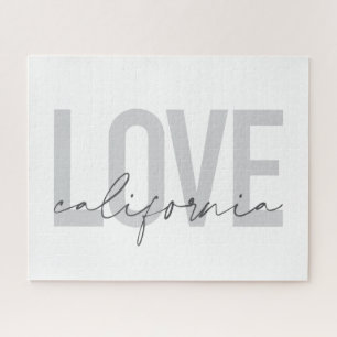 Puzzle Moderne, urbain, tendance, design cool Love Califo