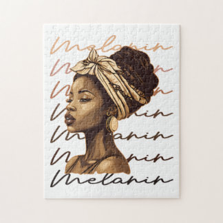 Puzzle Mois de l'histoire des Noirs Afro-Américains Mélan