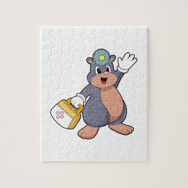 Puzzle Mole as Nurse with First aid kit.PNG (Vertical)