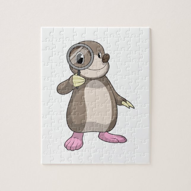 Puzzle Mole avec verre Magnifiant (Vertical)