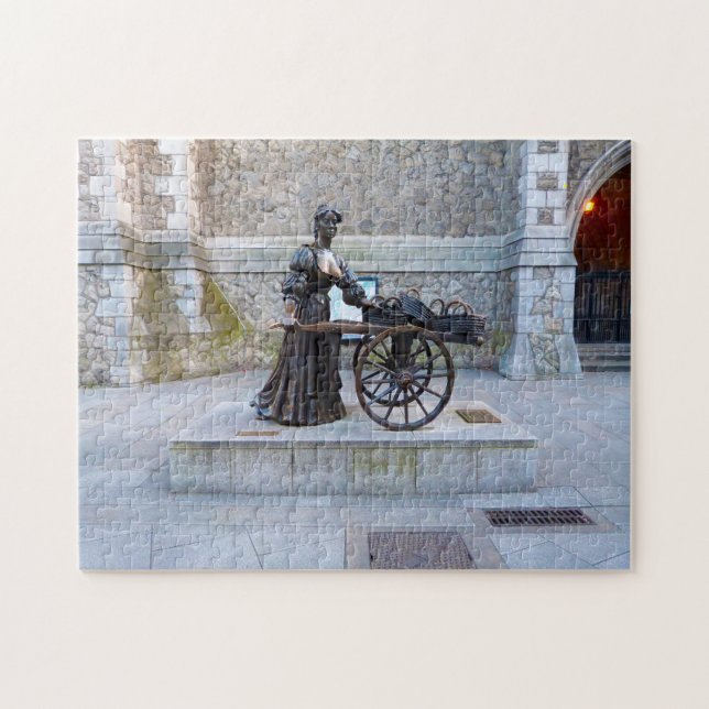 Puzzle Molly Malone Dublin Irlande. (Horizontal)