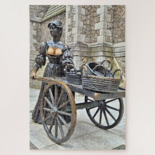 Puzzle Molly Malone statue, Dublin, Irlande