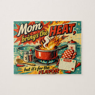 Puzzle Mom brings the heat