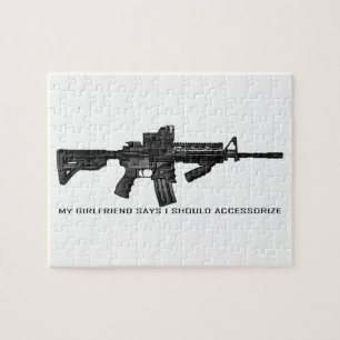Puzzle Mon amie dit que je devrais accessoiriser AR15