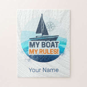 Puzzle Mon bateau Mes règles pour capitaine ou skipper Vi