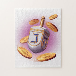 Puzzle Mon Dreidel juif