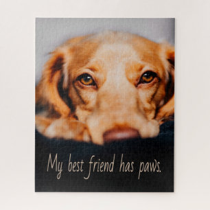 Puzzle Mon meilleur ami a des pattes de chien, Puppy Meme