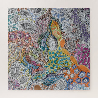 Puzzle Mon pays par Jessie Bird - artiste autochtone