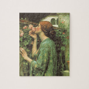 Puzzle Mon Rose doux, ou Âme du Rose par Waterhouse