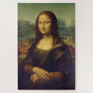 Puzzle Mona Lisa Puzzle-Famous Portrait de Leonardo da V.