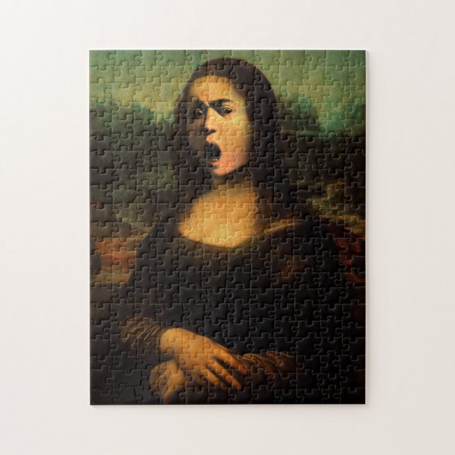 Puzzle Mona Medusa du Caravaggio (Vertical)