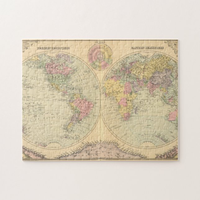 Puzzle Monde 10 (Horizontal)