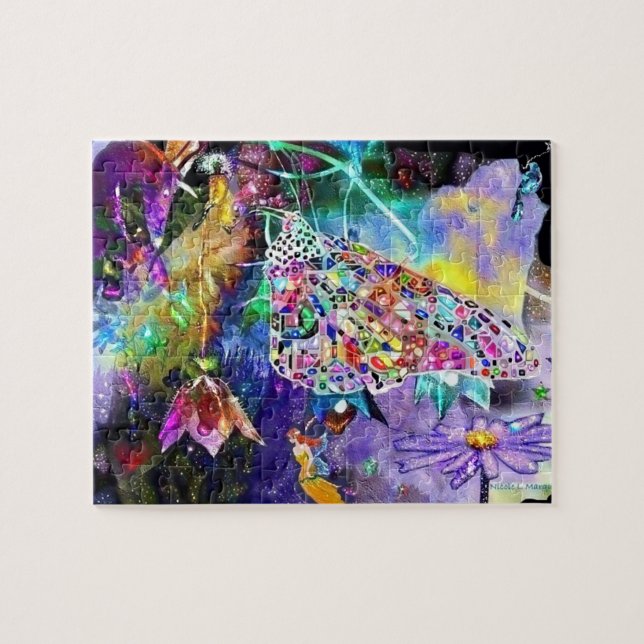 Puzzle Monde papier 2 (Horizontal)