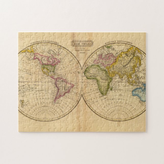 Puzzle Monde par Worcester (Horizontal)