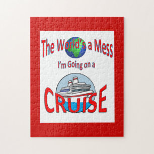 Puzzle Mondes d'humour de croisière un désordre