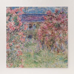 Puzzle Monet - Maison entre Roses