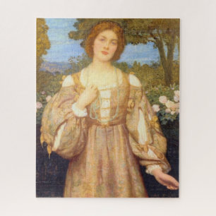Puzzle Monna Giovanna (par Edward Robert Hughes)