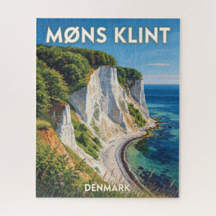 Puzzle Mons Klint Danemark Falaises de Craie Blanches