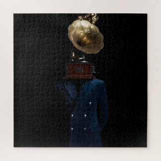 Puzzle Monsieur Tête de Gramophone
