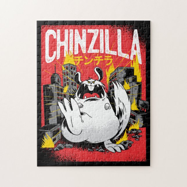 Puzzle Monster Chinzilla Chinchilla (Vertical)