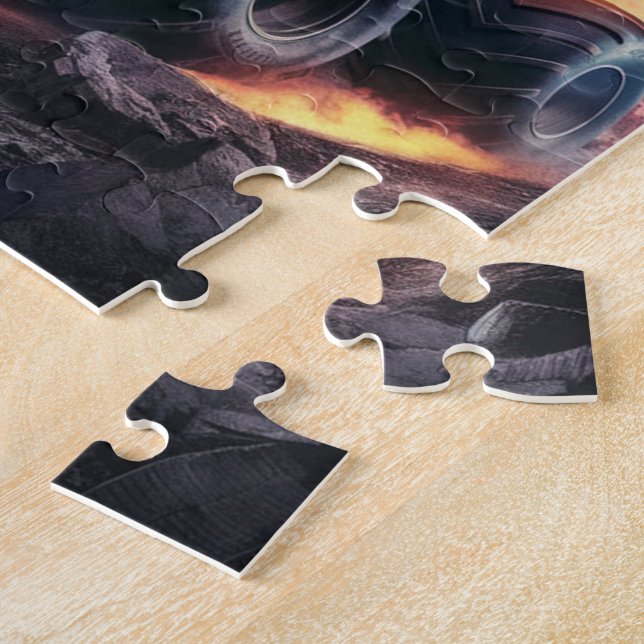 Puzzle Monster Truck (Côté)