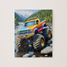 Puzzle Monster Truck