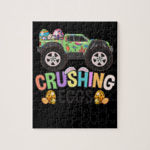 Puzzle Monster Truck OEufs écrasants de Pâques