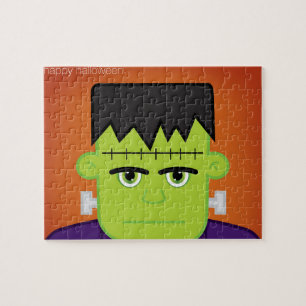 Puzzle Monstre vert