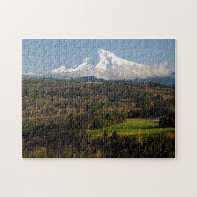Puzzle Mont Hood, Jonsrud Viewpoint, Sandy, Oregon (Horizontal)