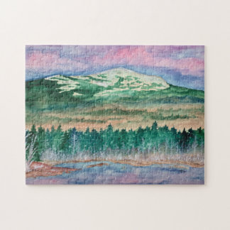 Puzzle Mont Monadnock New Hampshire - Aquarelle de montag