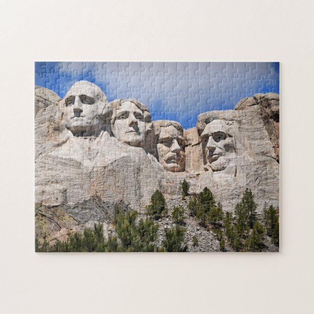 Puzzle Mont Rushmore - Dakota du Sud - 11x14 - 252 pcs. (Horizontal)